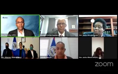 Belize signs Memorandum of Understanding with the Caribbean Agency for Justice Solutions